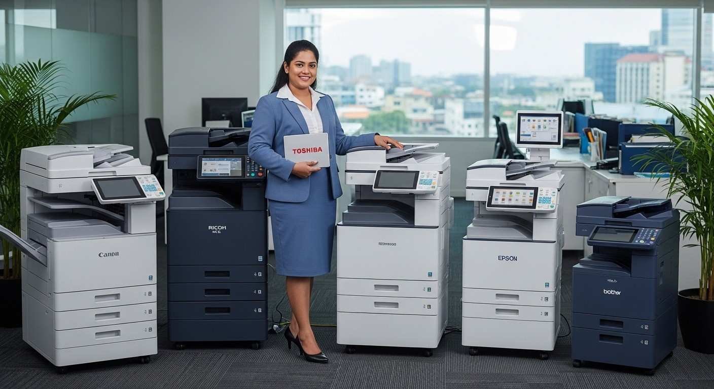 Photocopy Machines Colombo Sri Lanka. Toshiba, Canon, RIcoh, Sharp, Epson, Brother