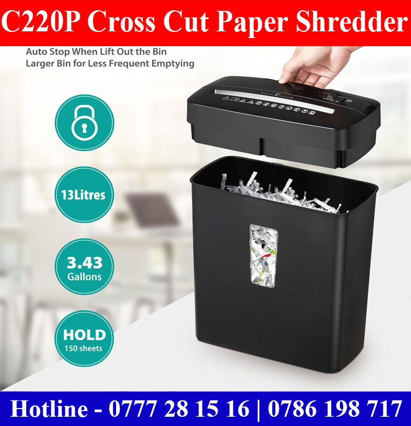 C220P Paper Shredders Colombo Sri Lanka Price